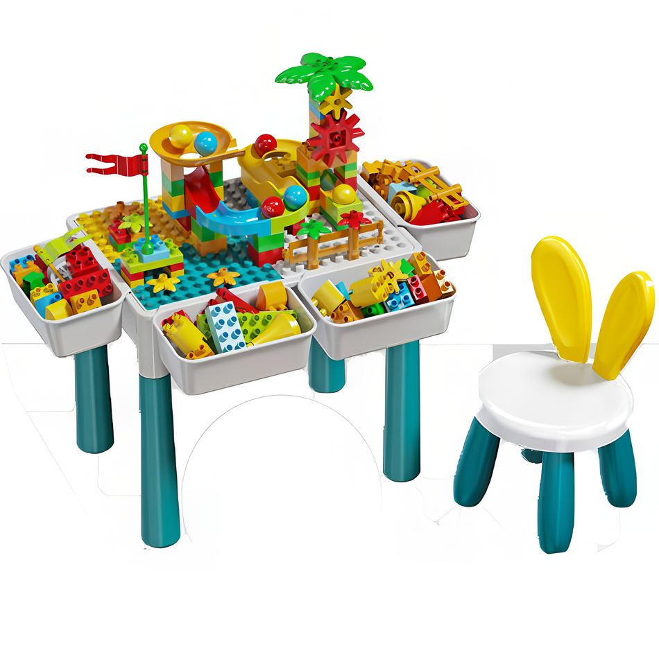 3-in-1 Building Block Play Table Set | Chunnu Munnu – Chunnu Munnu ...