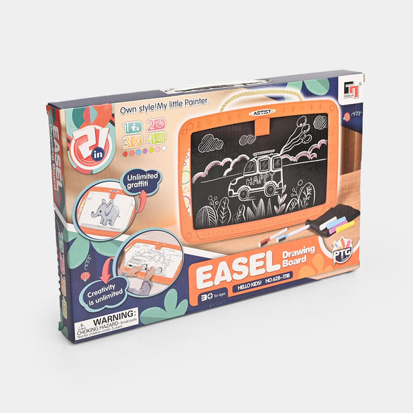 2-in-1 Double Sided Easel Drawing Board