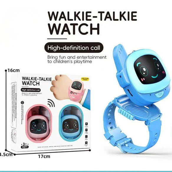 2 in 1 Kids Wrist Walkie Talkies Watch