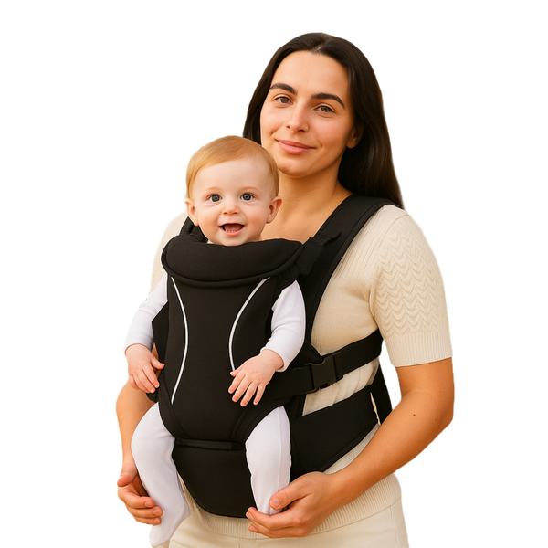 JOYOUS 3-WAY BABY CARRIER – FRONT & BACK POSITIONING ERGONOMIC INFANT SLING