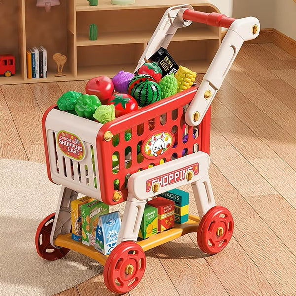 Children's Play Home Simulation Shopping Cart Toys Baby Hand