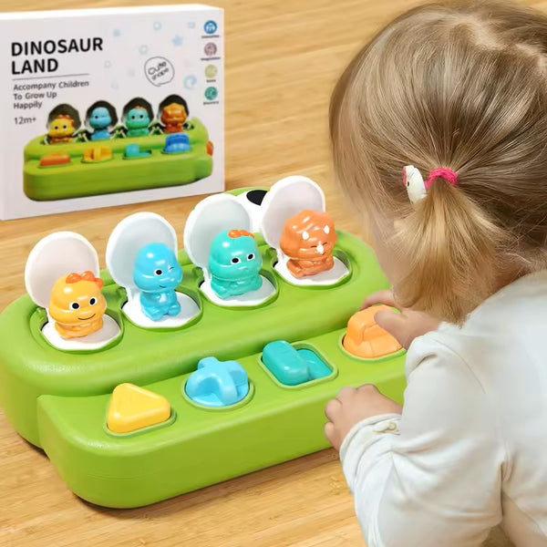 Cute Dinosaur Alphabet Pop Up for Toddlers