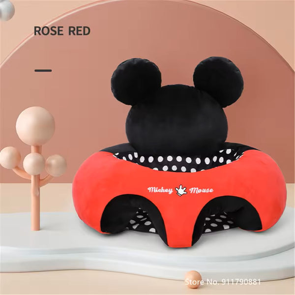 Disney Sofa Dining Chair Soft Seat Lovely Cartoon Mickey Red
