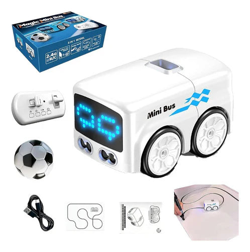 2.4GHz Electric 5in1 Remote & Induction Controlled Mini Bus – Chunnu ...