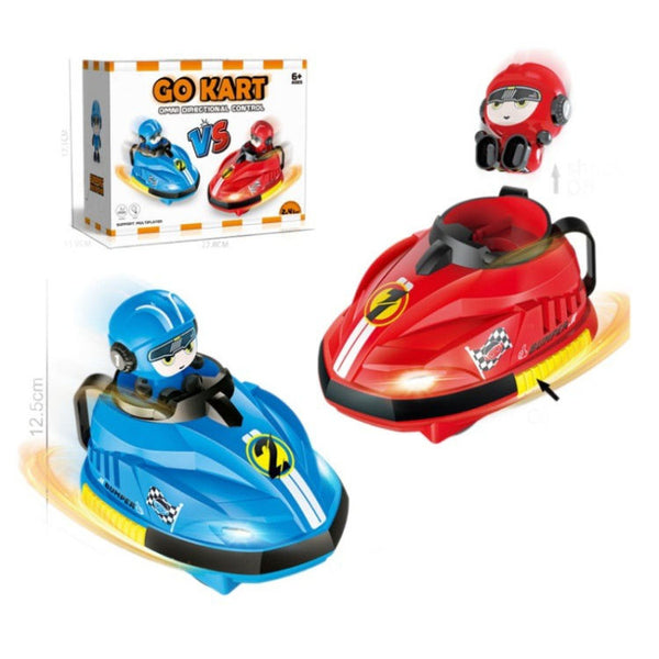 Go Kart 2.4G Remote Control Bumper Cars With USB Cable