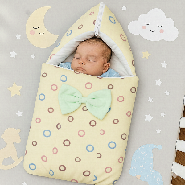 Polar Fleece Winter Baby Carry Nest – Yellow