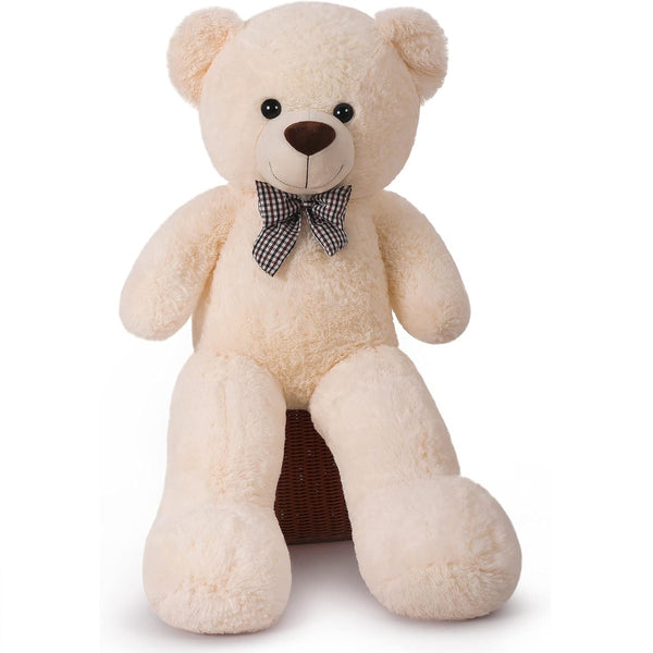 Giant Teddy Bear Plush Stuffed Animal Off-White
