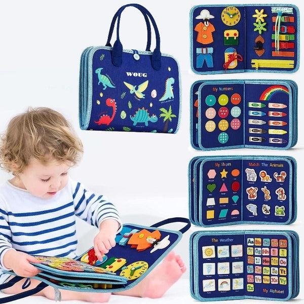 Busy Montessori Fine Motor Skills And Sensory Book