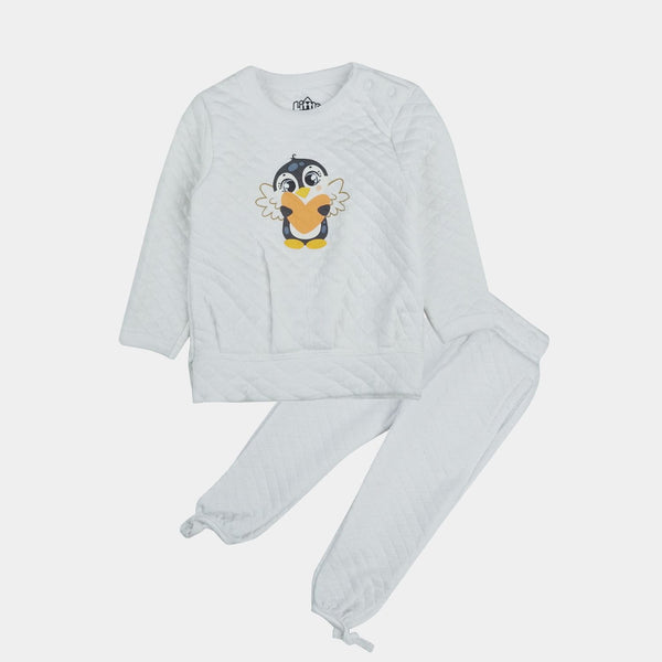 Pack Of Premium Winter Suit White Shirt + Trouser Set - MN 2815