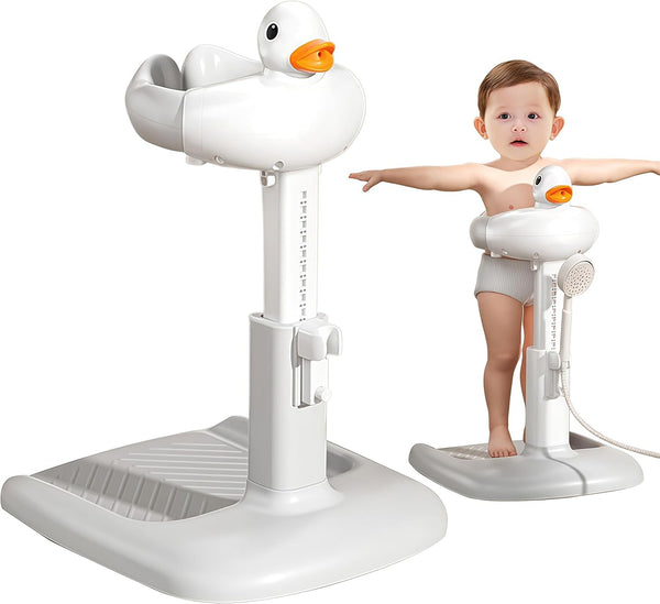 Lovely Duck Bathing Station Helper for Safe Toddler Shower