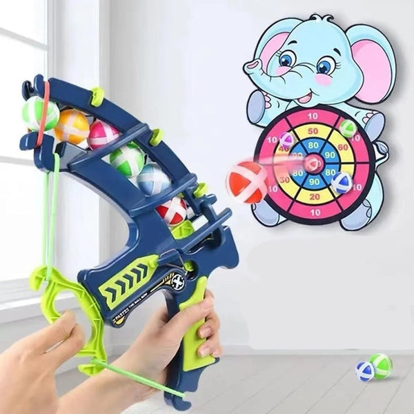 Shooting Archery Elephant Shape Dartboard Target With Multiple Sticky Balls