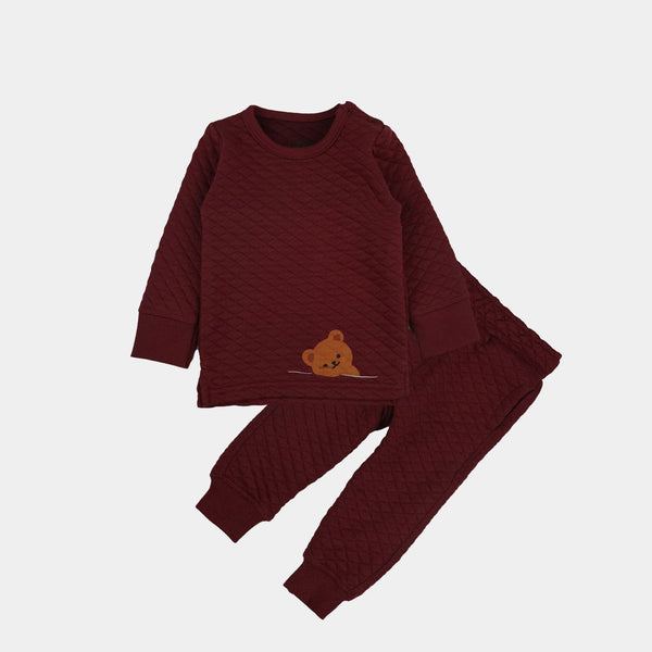 Pack Of Premium Winter Suit Brown Shirt + Trouser Set - MN 2802