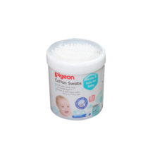 Pigeon Cotton Swab Thick 200Pcs-Jar 1