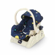 Tinnies Baby Carry Cot W Rocking (Blue Space) - T003