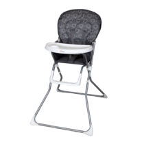 Tinnies Baby High Chair Elephant Design (Black) 1