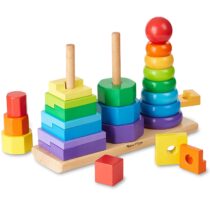 Rainbow Three-Column Tower Wooden