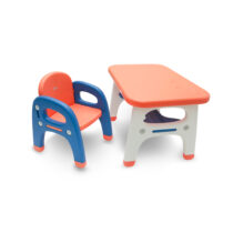 Tinnies Children Table Set (Blue Orange) - T1102 1