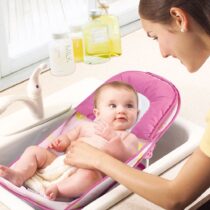 Mastela Deluxe Baby Bather Bath Seat - Pink - 7360 3