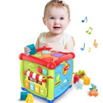 6 in 1 Musical Educational and Multiple Learning Activity Sorting Fancy Cube With Piano (8)