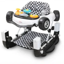 TINNIES BABY WALKER W/ ROCKING-BLACK