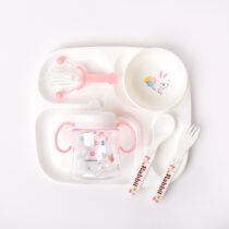 Pink Children Tableware Set Baby Feeding Series - 910