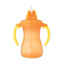 Pigeon Petite Straw Bottle 150ml, Orange -D151