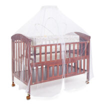 Tinnies Wooden Cot-Brown-T902.5