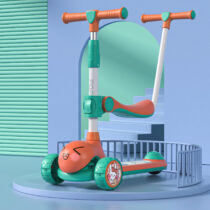 Kids Scooty With Light & Music-Orange