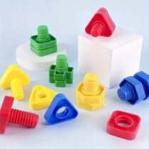 High Quality Screw Nut and Bolt Building Blocks – 26 Pieces