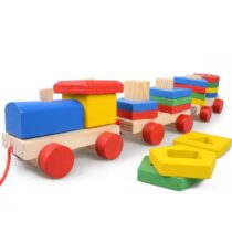 Wooden Shape Sorter Train