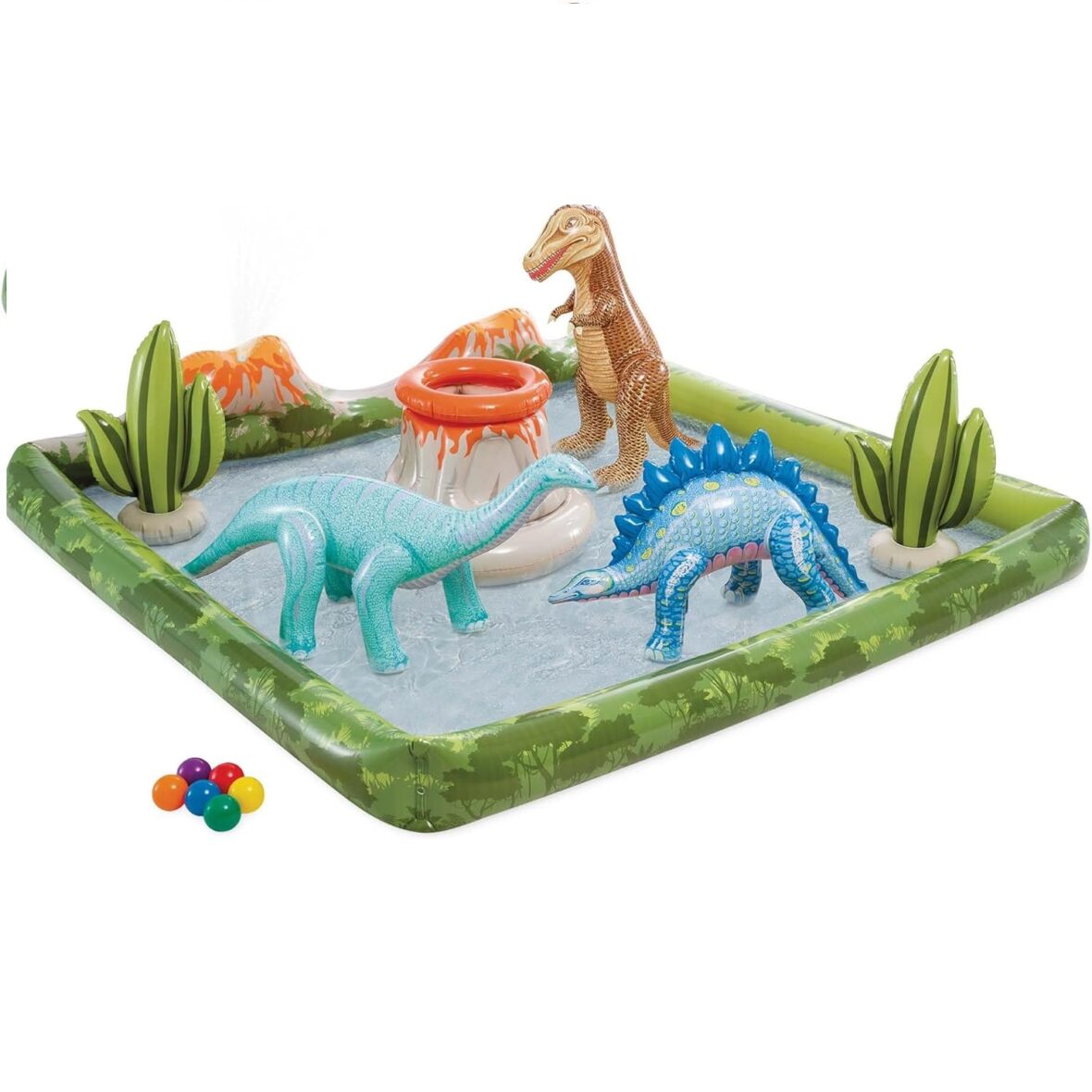 Intex Jurassic Adventure Play Center Pool 79″X79″X14-56132