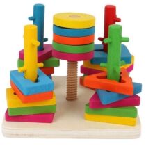 Shape Sort & Stack Puzzle (6)