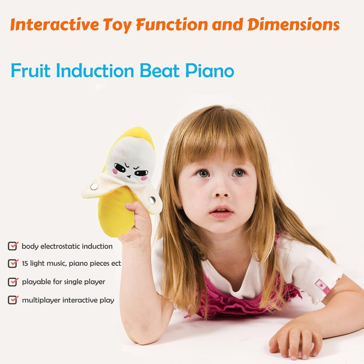 Banana Induction Beat Piano Stuff Toy 5