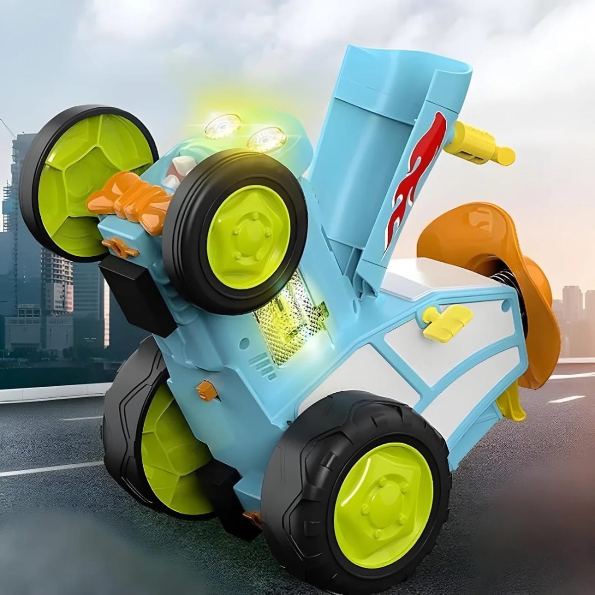 Crazy Jumping Tractor With Light And Sound 10