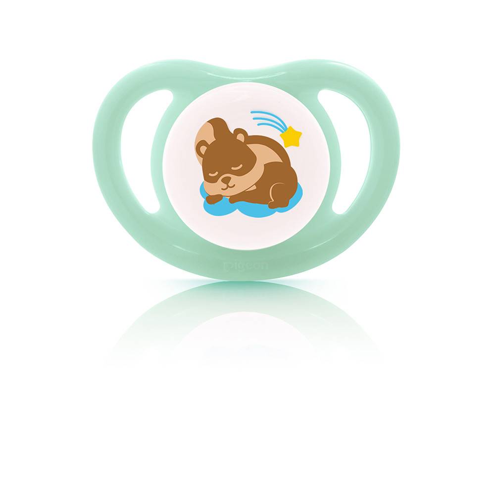 Pigeon Mini Light Pacifier (S) Unisex-Squirrel - N79921 3